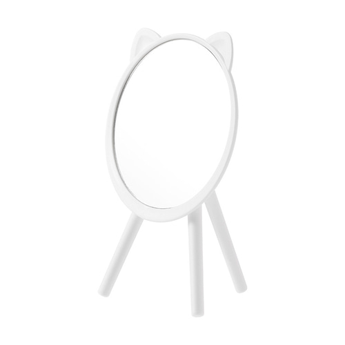 고양이 모양 스탠드 책상 화장대 거울